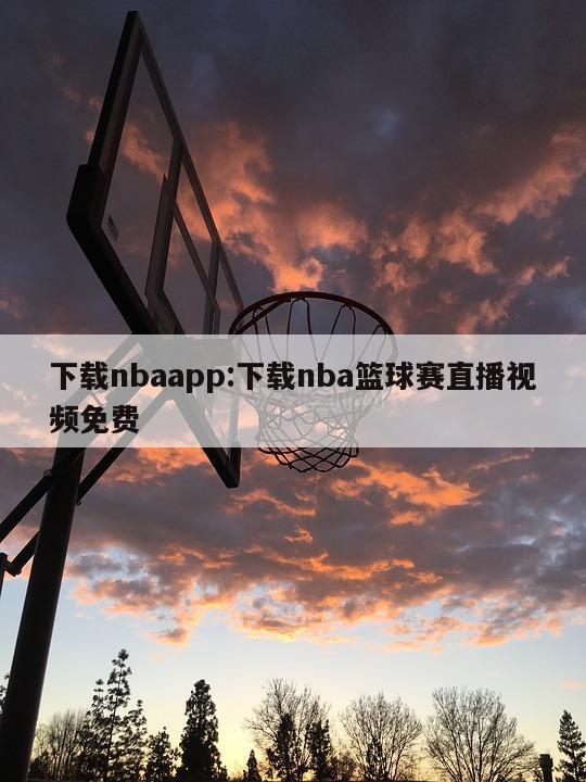 下载nbaapp:下载nba篮球赛直播视频免费