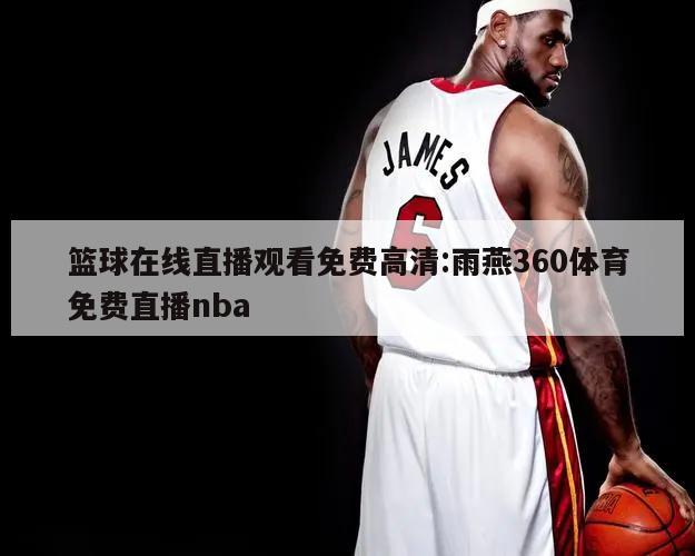 篮球在线直播观看免费高清:雨燕360体育免费直播nba